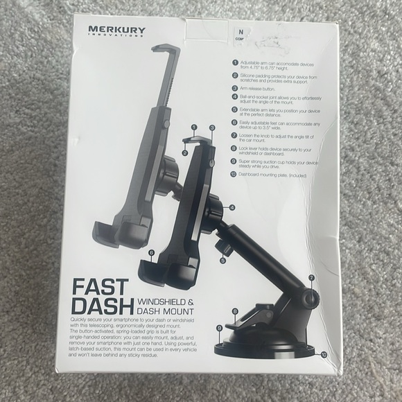 Windshield & Dash Phone Mount - Picture 4 of 5